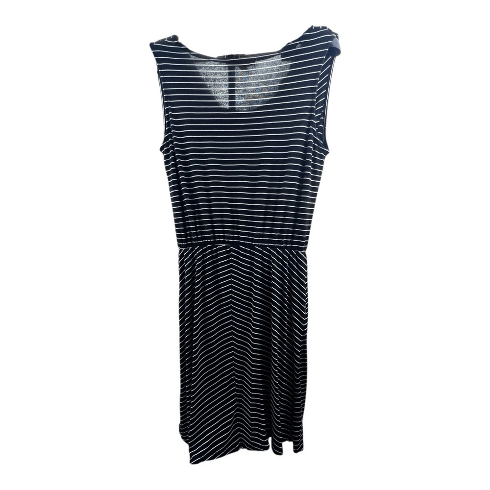 Joe Fresh Black and White Striped Dress